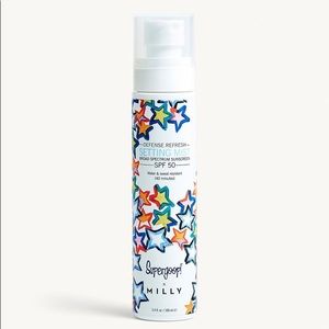 Supergoop! x Milly Defense Refresh Setting Mist